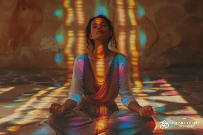 Aromaterapia para o Chakra do Terceiro Olho: Óleos para Visão e Percepção - óleo essencial afrodisíaco feminino Aromaterapia para o Chakra do Terceiro Olho: Óleos para Visão e Percepção