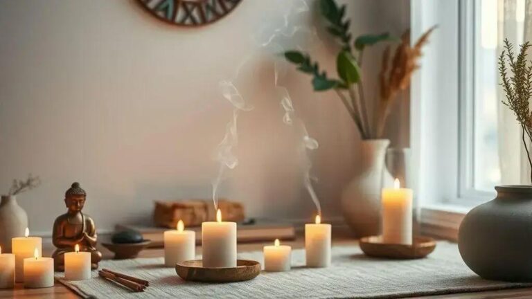 Espaço de Meditação em Casa: Aromas Sagrados - meditação em casa Espaço de Meditação em Casa: Aromas Sagrados