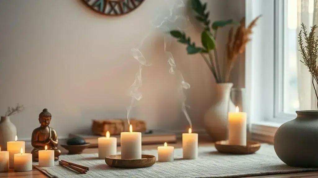 Espaço de Meditação em Casa: Aromas Sagrados