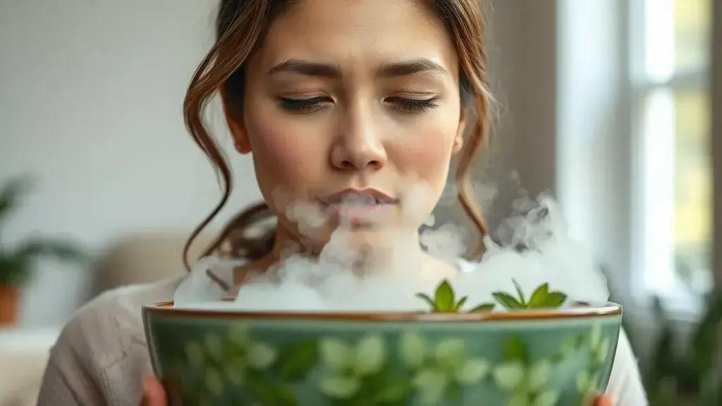 Inalação a Vapor: Terapia Respiratória Aromática
