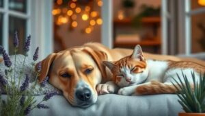 Ansiedade de Pets em Fogos: Aromaterapia Calmante