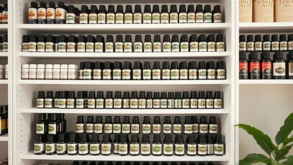 Organização da Coleção de Óleos Essenciais [Sistema]