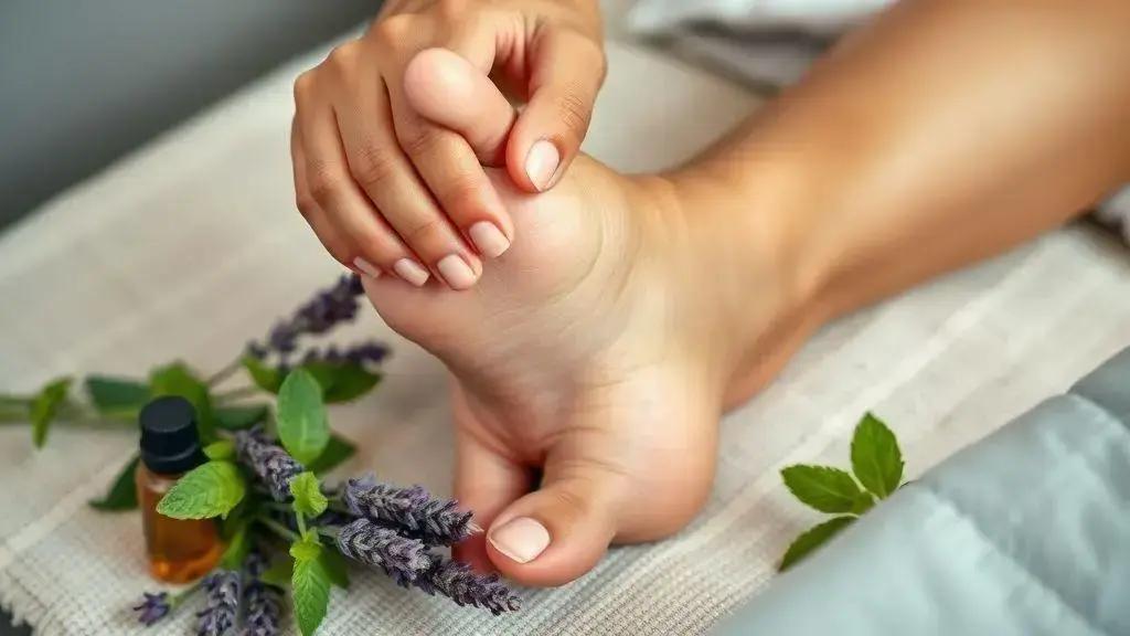 Reflexologia + Óleos: Cura através dos Pés