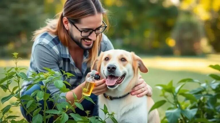 Repelente Natural de Pulgas: Óleos Essenciais Seguros